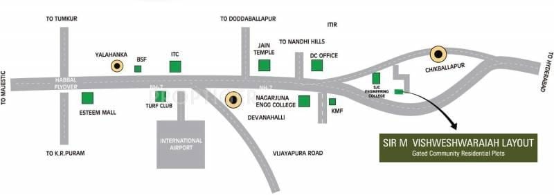 Vishweshwaraya atur peta