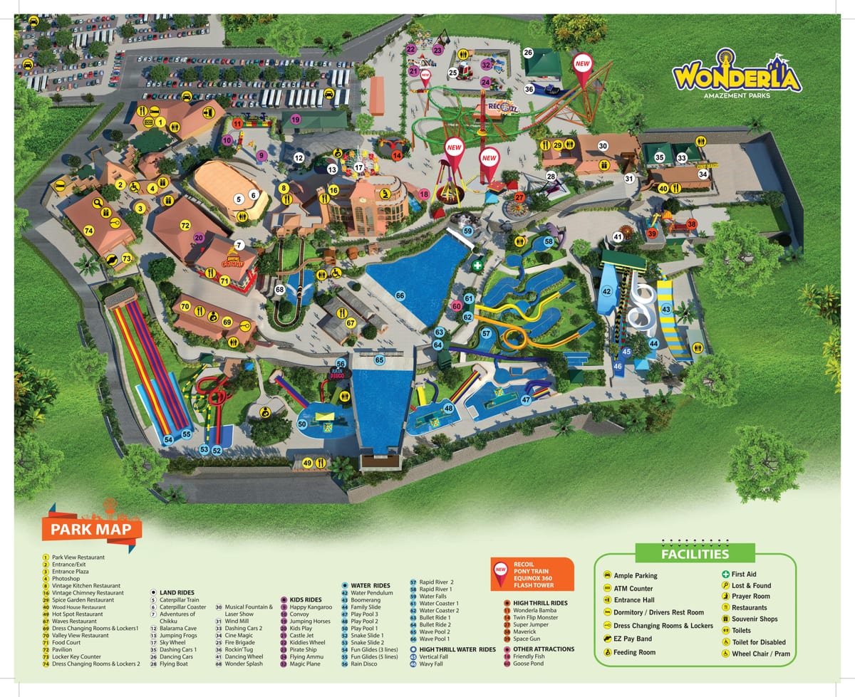 Bangalore Wonderla peta